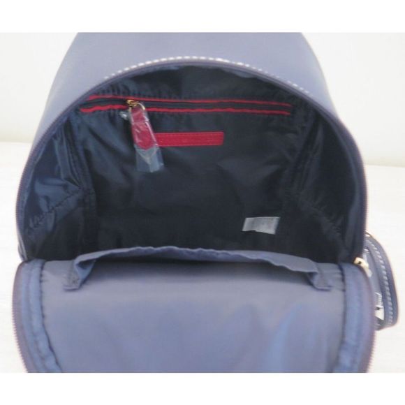 Tommy Hilfiger 69J5545 410 Unisex Navy Blue Lynn II Dome Backpack w/Pouch $118 - Picture 9 of 10